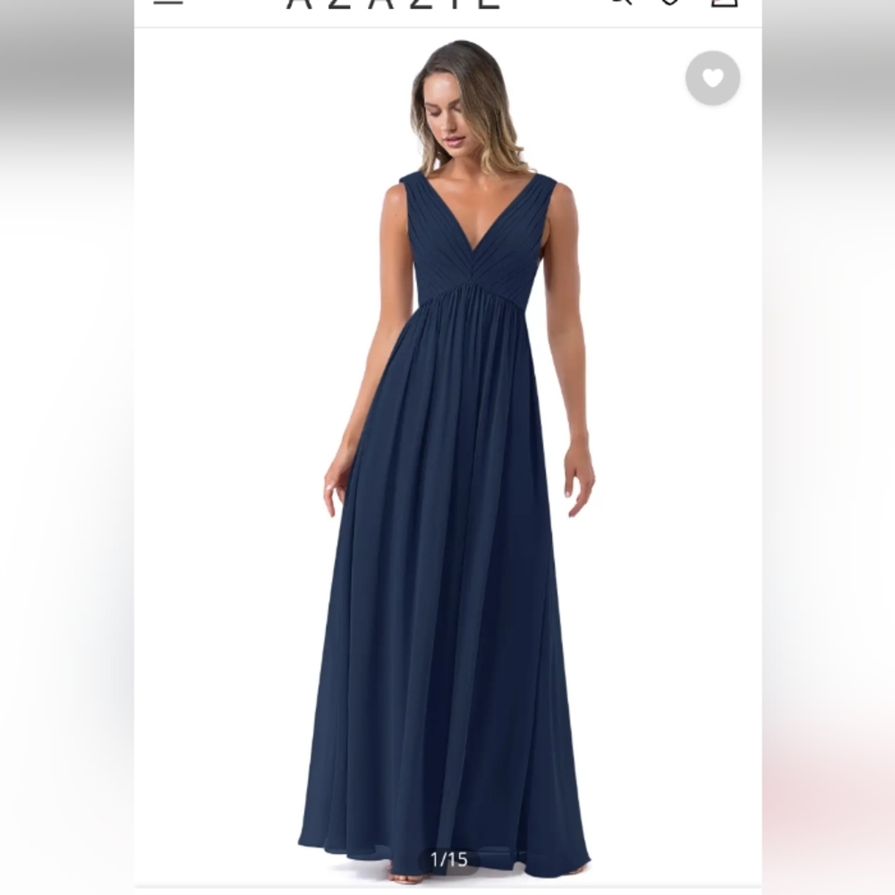 Azizie navy blue dress